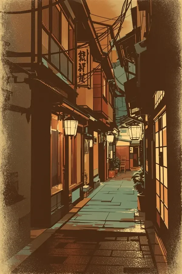 京都小巷 - 蝴蝶影视 京都小巷 电影海报